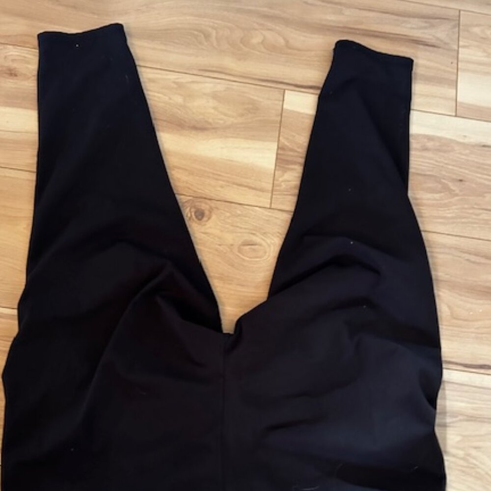 size 2x 2 x womens stretch top pants leggings athletic black casual - Picture 5 of 6